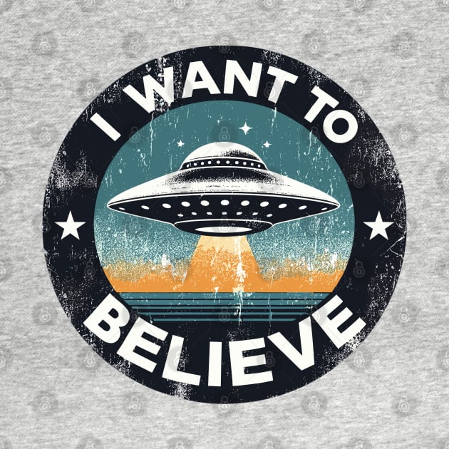 I Want To Believe UFO by Vehicles-Art